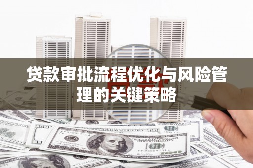 南充贷款审批流程优化与风险管理的关键策略