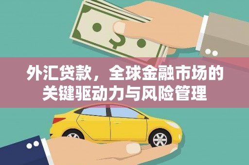 盐湖外汇贷款，全球金融市场的关键驱动力与风险管理