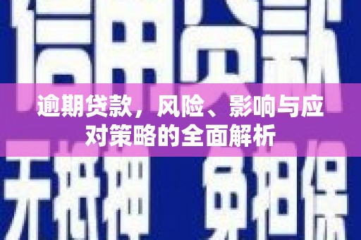 天峨逾期贷款，风险、影响与应对策略的全面解析