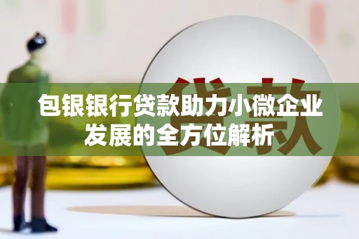 天水包银银行贷款助力小微企业发展的全方位解析