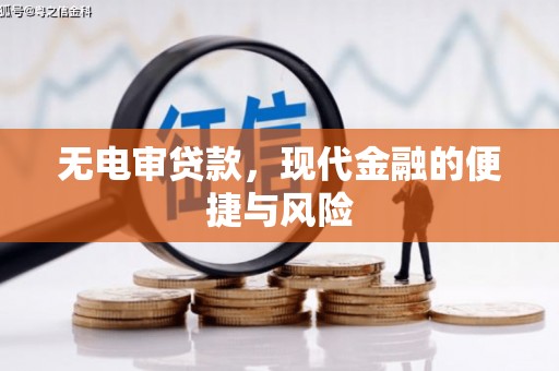 汐止无电审贷款，现代金融的便捷与风险