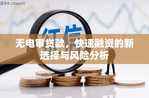 乾安无电审贷款，快速融资的新选择与风险分析