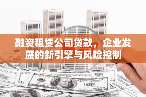 暖暖融资租赁公司贷款，企业发展的新引擎与风险控制