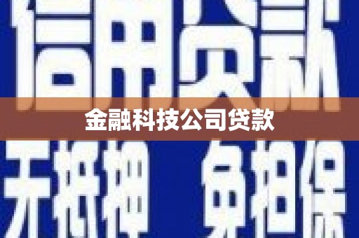 春日金融科技公司贷款