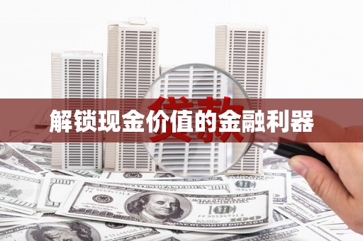 龙陵解锁现金价值的金融利器