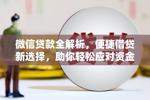 长岭微信贷款全解析，便捷借贷新选择，助你轻松应对资金需求